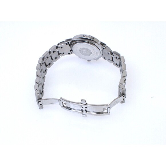 Fendi Pink Stainless Steel Zucca Ladies Wristwatch Chrono with Pink Dial32mm - Picture 7 of 8